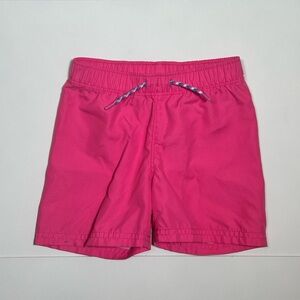 Old Navy Toddler Boy’s Bright Pink Swim Trunks Size 18-24M
